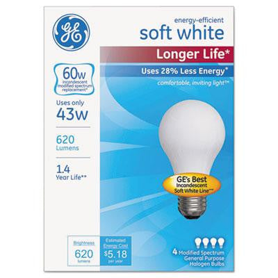 GE Energy-Efficient Halogen Bulb