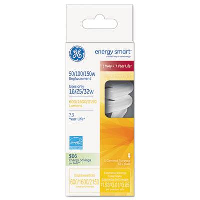 GE Energy Smart&reg; Compact Fluorescent Spiral Light Bulb