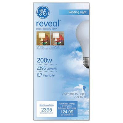 GE Incandescent Globe Light Bulb