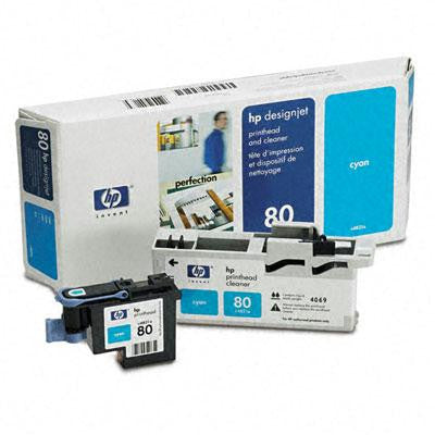 HP C4820A, C4821A, C4822A, C4823A Printhead and Cleaner