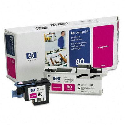 HP C4820A, C4821A, C4822A, C4823A Printhead and Cleaner