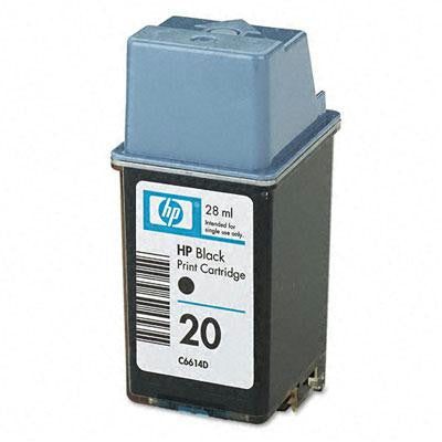 HP C6614D - HP 20 Inkjet Cartridge