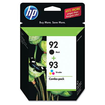 HP C9513FN 9 (HP 92-93) Inkjet Cartridge Combo Pack