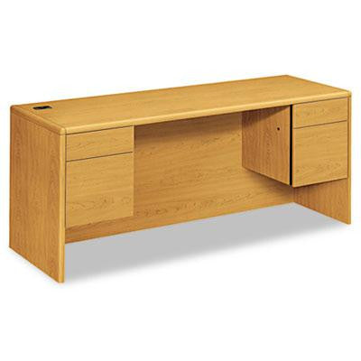 HON&reg; 10700 Series&trade; Kneespace Credenza with Three-Quarter Height Pedestals