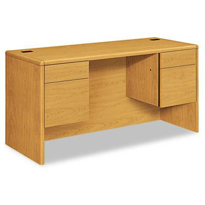 HON&reg; 10700 Series&trade; Kneespace Credenza with Three-Quarter Height Pedestals