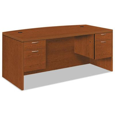 HON&reg; Valido&reg; 11500 Series Bow Front Double Pedestal Desk