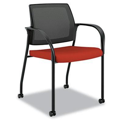 HON&reg; Ignition&reg; Series Mesh Back Mobile Stacking Chair