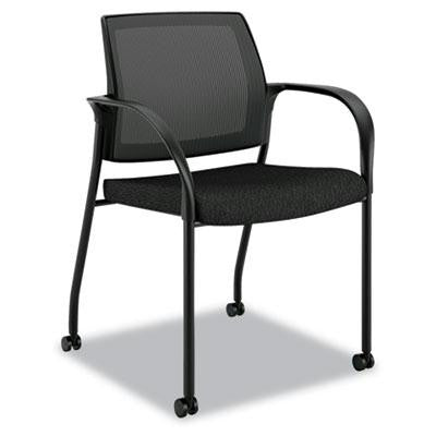 HON&reg; Ignition&reg; Series Mesh Back Mobile Stacking Chair