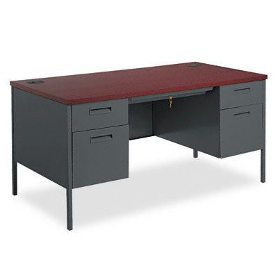 HON&reg; Metro Classic Series Double Pedestal Desk