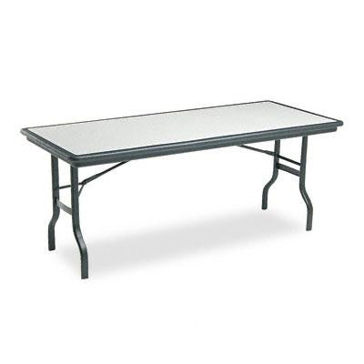 Iceberg IndestrucTable&trade; Rectangular Folding Table