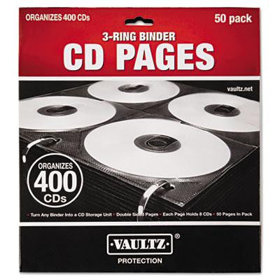 Vaultz&reg; CD Binder Pages