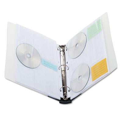 Innovera&reg; CD-DVD Three-Ring Binder