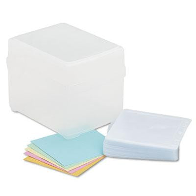 Innovera&reg; Polypropylene CD-DVD Storage Box