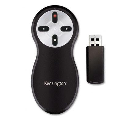 Kensington&reg; Wireless Presenter with Red Laser Pointer