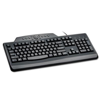 Kensington&reg; Pro Fit&trade; Wired Media Keyboard