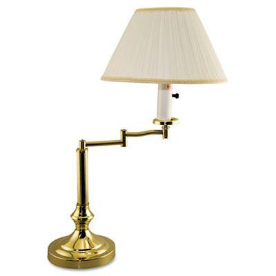 Ledu Brass Swivel Arm Lamp