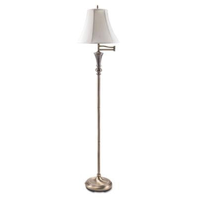 Ledu Brass Swing Arm Floor Lamp