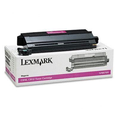 Lexmark&trade; 12N0768, 12N0769, 12N0770, 12N0771 Toner Cartridge