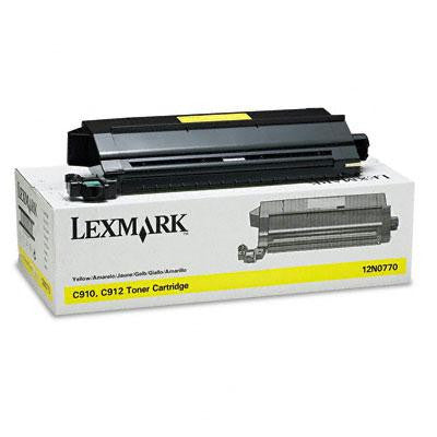 Lexmark&trade; 12N0768, 12N0769, 12N0770, 12N0771 Toner Cartridge