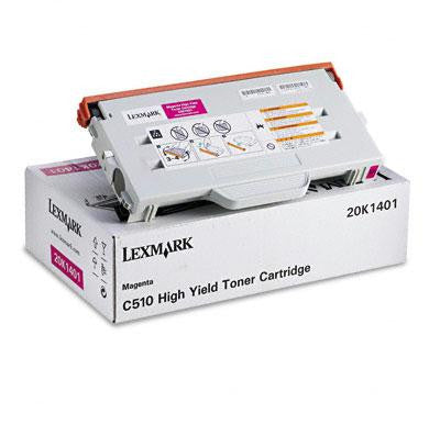 Lexmark&trade; 20K0500, 20K0501, 20K0502, 20K0503, 20K1400, 20K1401, 20K1402, 20K1403 Toner Cartridge