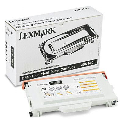 Lexmark&trade; 20K0500, 20K0501, 20K0502, 20K0503, 20K1400, 20K1401, 20K1402, 20K1403 Toner Cartridge