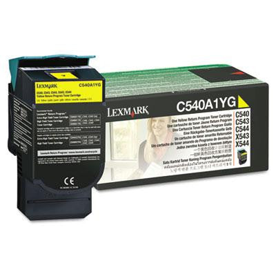 Lexmark&trade; C540H1YG - C540A1KG Toner Cartridge