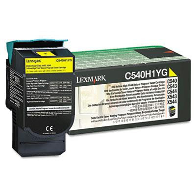 Lexmark&trade; C540H1YG - C540A1KG Toner Cartridge