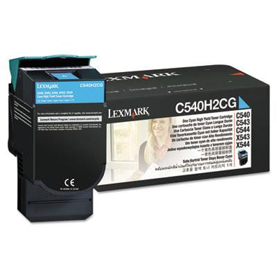 Lexmark&trade; C540H2CG, C540H2MG, C540H2YG Toner