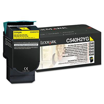 Lexmark&trade; C540H2CG, C540H2MG, C540H2YG Toner