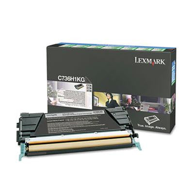 Lexmark&trade; C736H1CG, C736H1KG, C736H1MG, C736H1YG Toner