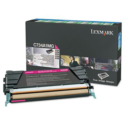 Lexmark&trade; C748H1YG, C748H1MG, C78H1CG Toner