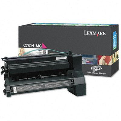 Lexmark&trade; C780H1CG, C780H1KG, C780H1MG, C780H1YG Laser Cartridge