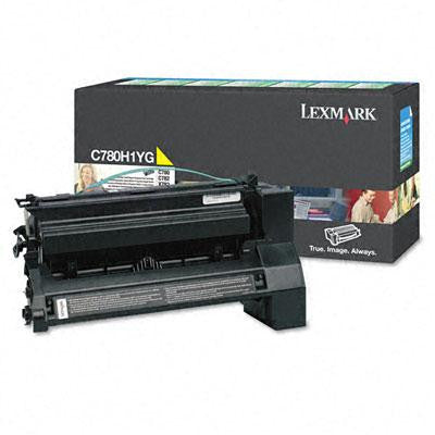 Lexmark&trade; C780H1CG, C780H1KG, C780H1MG, C780H1YG Laser Cartridge