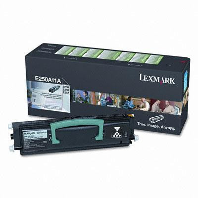 Lexmark&trade; E250A11A, E250A21A Toner Cartridge