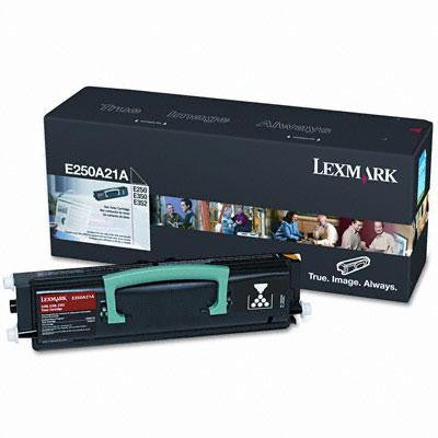 Lexmark&trade; E250A11A, E250A21A Toner Cartridge