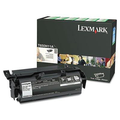 Lexmark&trade; T650H04A, T650H21A, T650H11A, T650A11A Toner