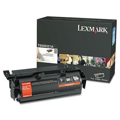 Lexmark&trade; T650H04A, T650H21A, T650H11A, T650A11A Toner