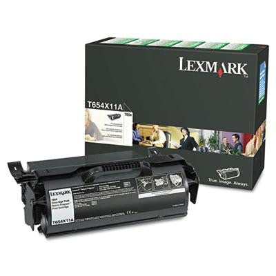 Lexmark&trade; T654X04A, T654X21A, T654X11A, LEXT654X80G Toner Cartridge