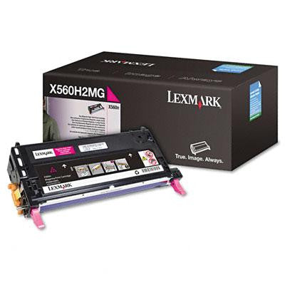 Lexmark&trade; X560A2CG, X560A2MG, X560A2YG, X560H2CG, X560H2KG, X560H2MG, X560H2YG Toner