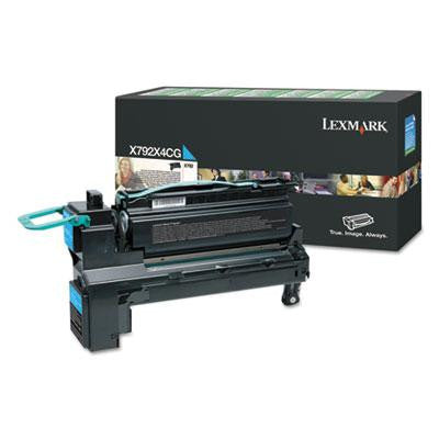 Lexmark&trade; X792X4CG, X792X4KG, X792X4MG, X792X4YG Toner