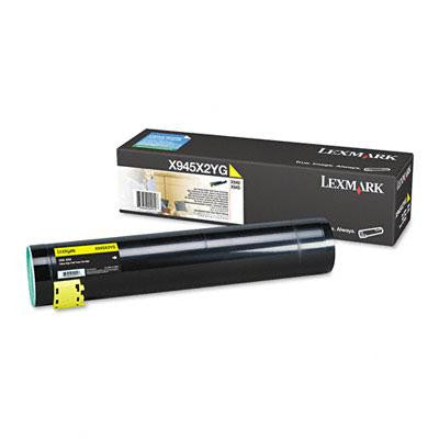 Lexmark&trade; X945X2CG, X945X2KG, X945X2MG, X945X2YG High-Yield Laser Cartridge