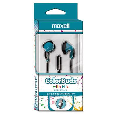 Maxell&reg; Colorbuds with Microphone