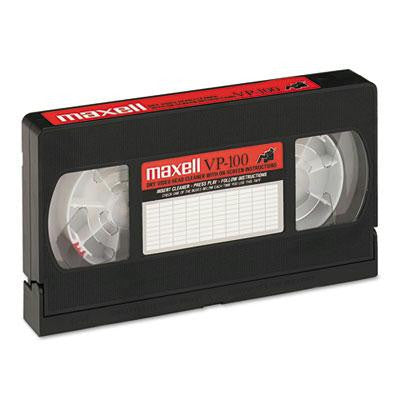 Maxell&reg; Cleaning VHS Tape