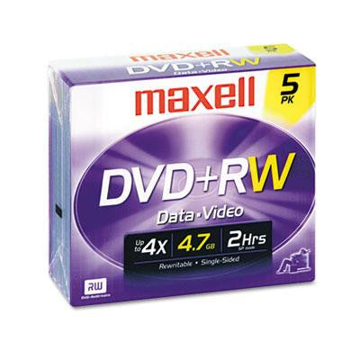 Maxell&reg; DVD+RW Rewritable Disc