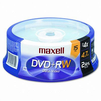 Maxell&reg; DVD+RW Rewritable Disc