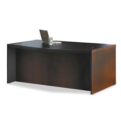 Mayline&reg; Aberdeen&reg; Series Bow Front Desk Shell