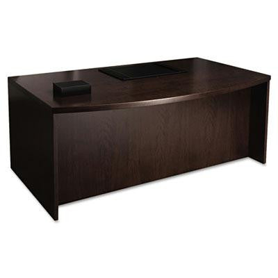 Mayline&reg; Mira Series Bow Front Desk