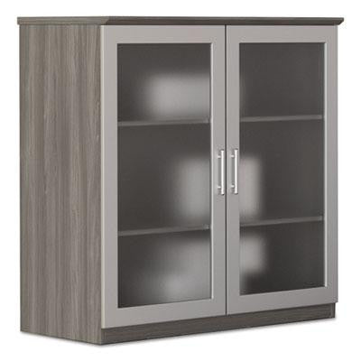 Mayline&reg; Medina&trade; Series Glass Display Cabinet