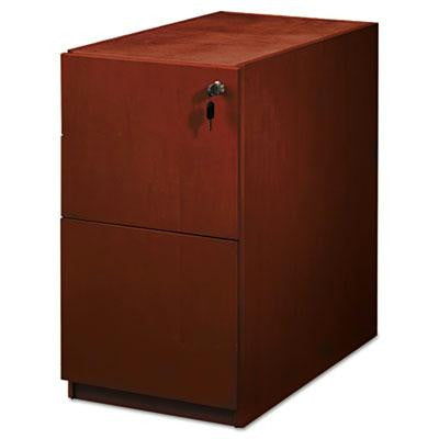 Mayline&reg; Luminary Series File-File Pedestal for Bow Front Desk Shell