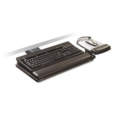 3M Sit-Stand Easy-Adjust Keyboard Tray with Highly Adjustable Platform